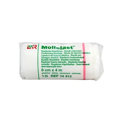 Abbildung von Mollelast Binden 8 cmx4 m weiß 20 St