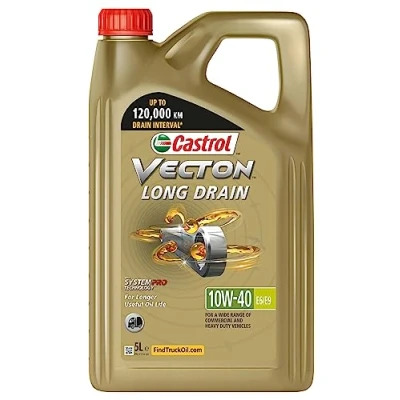 Abbildung von Castrol Vecton Long Drain E6/E9 10W 40 5l Motoröl 15F3D1 MERCEDES BENZ: CLS Coupe, Sprinter 3.5 T Pritsche/Fahrgestell, C Klasse Limousine