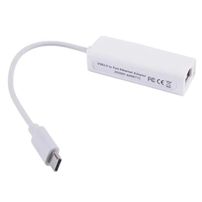 Abbildung von USB zu RJ45 LAN Ethernet Adapter 100Mbps Asix AX88772B AX88772 Konverter 10M 100M (Typ C auf RJ45)