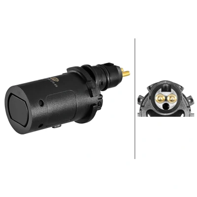 Abbildung von HELLA 6PX 358 270 591 Parksensoren hinten Ultraschallsensor BMW: 7, 3 Compact, Limousine
