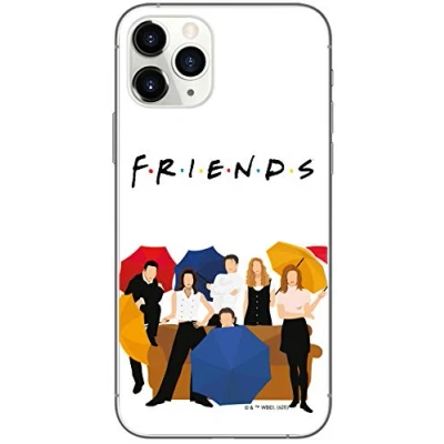 Abbildung von ERT GROUP Handyhülle für Apple iPhone 11 PRO Original und offiziell Lizenziertes Friends Muster 001 optimal an die Form des Handy angepasst, hülle aus TPU