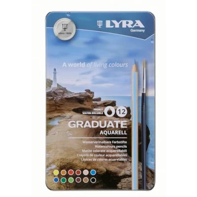 Abbildung von LYRA 2881120 Aquarellstifte, mehrfarbig, 18.5 x 1.4 11.5 cm