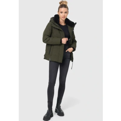 Abbildung von Navahoo SAG JA XIV Winterjacke, Damen, Größe: 3XL, Dark olive