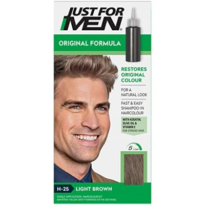 Abbildung von Just for men Tönungsshampoo hellbraun