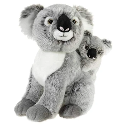 Abbildung von MI CLASSICO Koala B&auml;r mit Baby, Gr&ouml;sse 25 cm