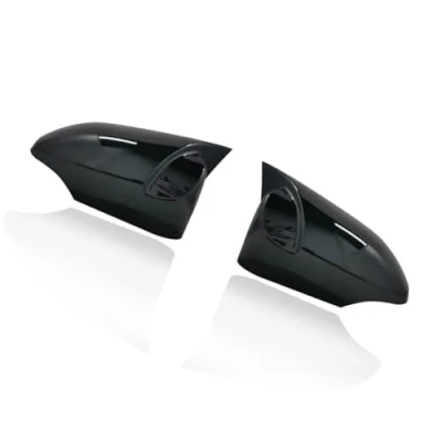 Abbildung von 2X Seitenrückspiegel Abdeckkappen, Kompatibel For Toyota, CHR C HR 2017 2021 Autozubehör Rückspiegelabdeckung(Bright black)