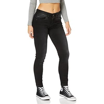 Abbildung von G Star Damen Lynn Mid Waist Skinny Jeans, Blau (3d dark aged 60885 8469 2967), 23W / 28L