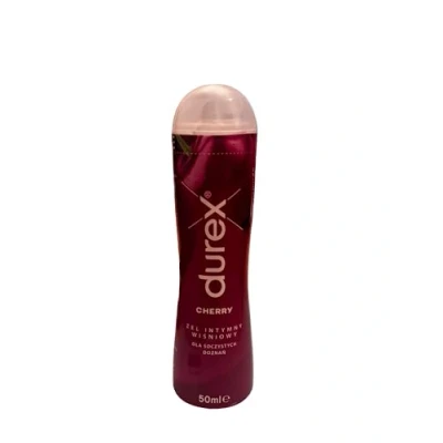 Abbildung von Durex 3 x Intim Gleitgel Very Cherry 50ml, Sugar Free, für Erwachsene, beide Geschlechter