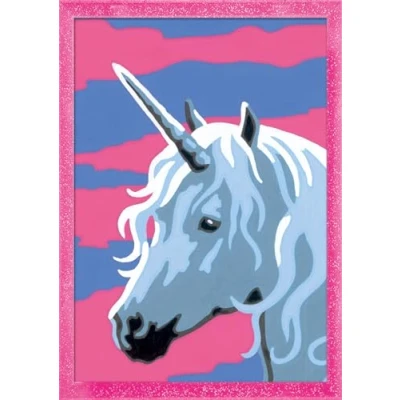 Abbildung von Ravensburger CreArt 29609 Einhorn Malen nach Zahlen für Kinder ab 7 Jahre, Ostergeschenke Kleines Geschenk zu Ostern