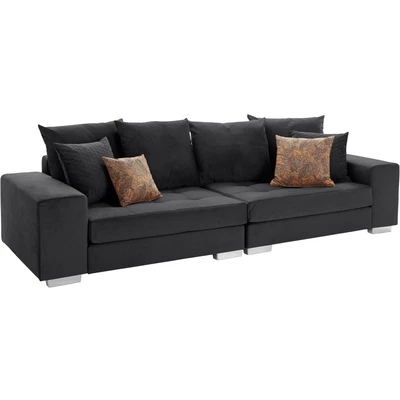 Abbildung von INOSIGN Big Sofa &quot;Vale&quot;, mit Steppung im Sitzbereich, Federkern und Zierkissen