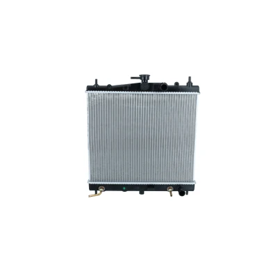 Abbildung von NRF 53477 Kühler, Motorkühlung Aluminium 452 380 16 Kühlrippen gelötet NISSAN: Micra 3, C+C 3
