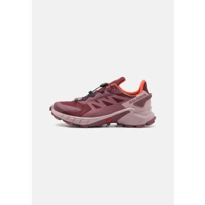 Abbildung von Salomon Supercross 4 GTX Laufschuh Trail, Damen, Größe: 41 1/3, Tawny port/deauville mauve/cherry tomato Schuhe