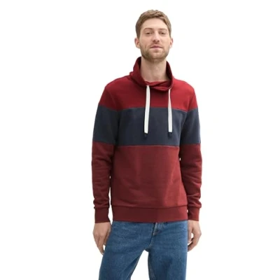 Abbildung von TOM Tailor Sweatshirt, Herren, Größe: 3XL, Burgundy dark red melange