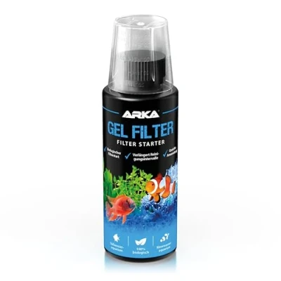 Abbildung von MICROBE LIFT Gel Filter 118ml Biologische Filterstarter Bakterien in Form, aktiviert Filtermedien sofort, verlängert Reinigungsintervalle, für Meer &amp; Süßwasseraquarien.