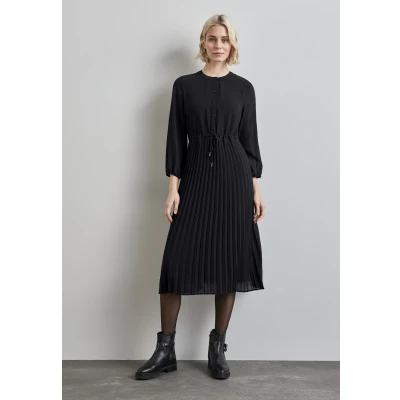 Abbildung von STREET ONE Midikleid, mit Rundhalsausschnitt