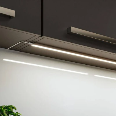 Abbildung von Paulmann 98617 LED Unterschrankleuchte Inline Starterset 2x6W 550x26mm 2x500lm 24V Chrom matt Tunable White