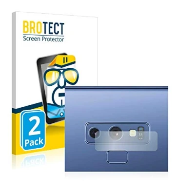 Abbildung von BROTECT (2 Stück Schutzfolie für Samsung Galaxy Note 9 (NUR Kameraschutz) Displayschutz Folie Ultra Klar