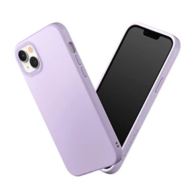 Abbildung von RhinoShield Case kompatibel mit [iPhone 14 Plus] SolidSuit Stoßdämpfende &amp; schlanke Schutzhülle Premium Finish 3.5 Meter Fallschutz Violett