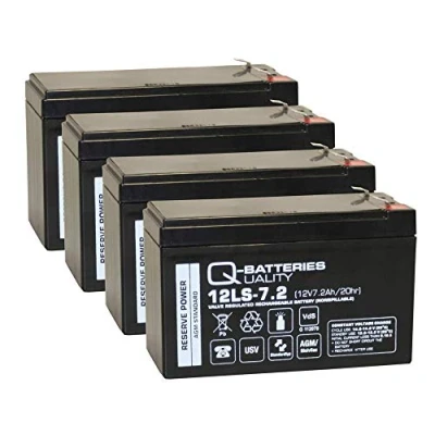 Abbildung von Q Batteries Ersatzakku für APC Smart UPS 1500 RBC133 / Markenakku mit VDs