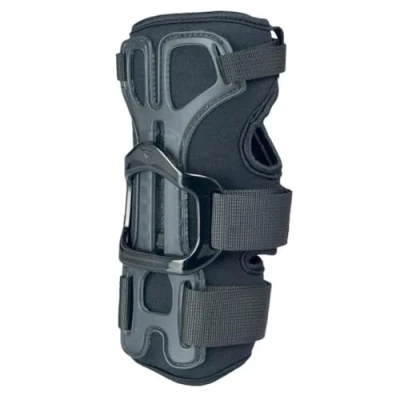 Abbildung von Dainese Unisex Erwachsene Hector Wristguard 13 Snowboard Handgelenkschutz, Schwarz/Carbon, S