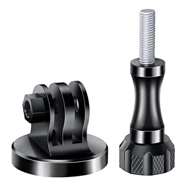 Abbildung von Stativ Mount Adapter, Aluminium Stativ, Halterung Standard Tripod, Kamera Zubehör for Action Camera,GoPro Session, GoPro Max, Hero, DJI Osmo