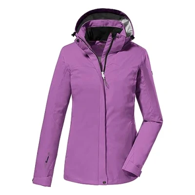 Abbildung von killtec Damen Funktionsjacke/Outdoorjacke mit abzippbarer Kapuze KOS 133 WMN JCKT, malve, 46, 38383 000