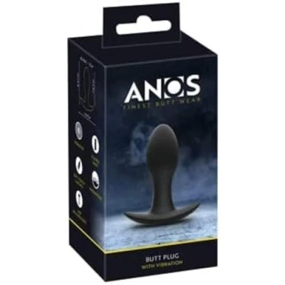 Abbildung von Analplug „Butt Plug with Vibration“, 20 Vibrationsmodi, wiederaufladbar