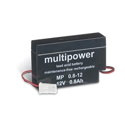 Abbildung von akku net Bleiakku (multipower) MP0,8 12AMP, 12V, Lead Acid