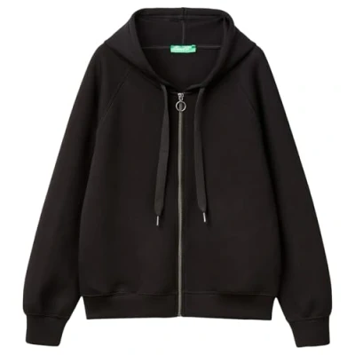 Abbildung von United Colors of Benetton Sweatjacke, Damen, Größe: Medium, Black
