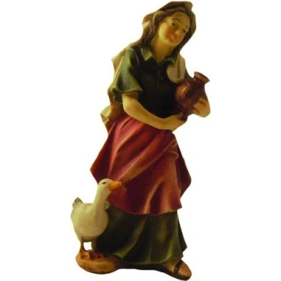 Abbildung von Magd, geeignet für 11cm Figuren, handbemalen