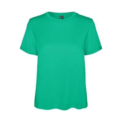 Abbildung von Vero Moda Curve Vmpaula Tshirt basic, Damen, Größe: 42/44, Holly green