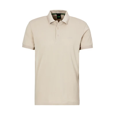 Abbildung von BOSS GREEN Poloshirt Paddy mit kontrastfarbenen Streifen am Kragen