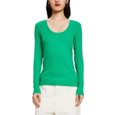 Abbildung von Esprit Langarmshirt, Damen, Größe: XS, Green