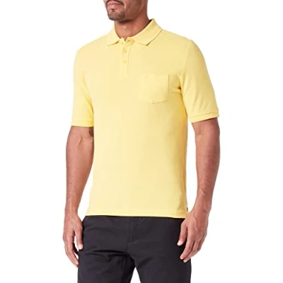 Abbildung von Daniel Hechter Basic Poloshirt, Herren, Größe: Large, Gelb
