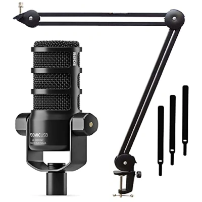 Abbildung von RØDE Mikrofon Rode Podmic USB XLR mit Gelenkarm Schwarz