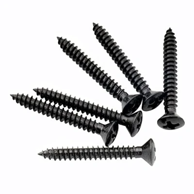 Abbildung von Musiclily Ultra 3x25mm Edelstahl Gurtknopf Schrauben für Gitarre oder Ukulele, Schwarz (6er Set)