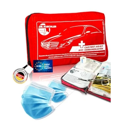 Abbildung von DR.KUECHLER MEDICAL KFZ Verbandtasche Qualitäts Verbandstasche, Auto, PKW Verbandskasten 2023