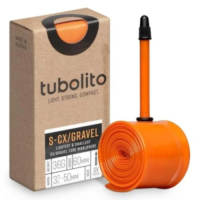 Abbildung von S Tubo Schlauch CX/Gravel 700c/30&quot; 60 mm Ventil Orange