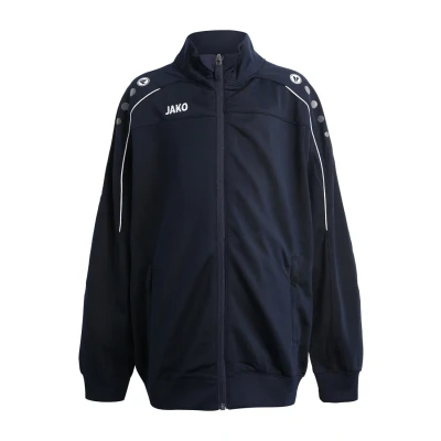 Abbildung von JAKO Classico Polyesterjacke Kids blau, 116 Kinder