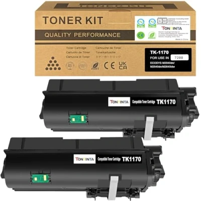 Abbildung von TK 1170 TK1170 1170K 1T02S50NL0 Kompatible Tonerpatronen Toner Kit 7200 Seiten 2 Schwarz für Kyocera ECOSYS M2040 M2040dn M2540 M2540dn M2540dw M2640 M2640idw Drucker