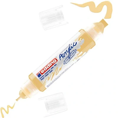 Abbildung von Edding 5000 Acrylic 3D double liner Pastel yellow