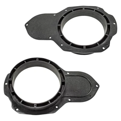 Abbildung von tomzz Audio 2857 021 Lautsprecherringe Adapter Halterungen kompatibel mit VW Passat 3C CC Fronttür für 165mm DIN Lautsprecher
