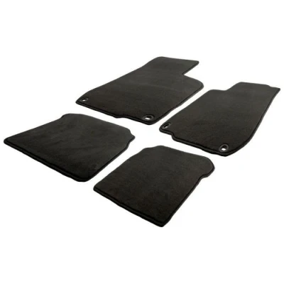 Abbildung von AutoStyle TM AU534V Fußmattensatz Velours vorne und hinten 4 schwarz
