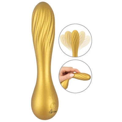 Abbildung von Vibrator „Flexible Swirl“ im Metallic Glossy Look