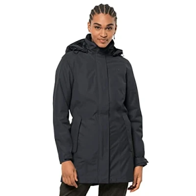 Abbildung von Jack Wolfskin Madison Avenue Parka, Damen, Größe: Small, Phantom