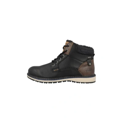 Abbildung von TOM Tailor Schnürstiefelette black, Herren, Größe: 41, Black Schuhe