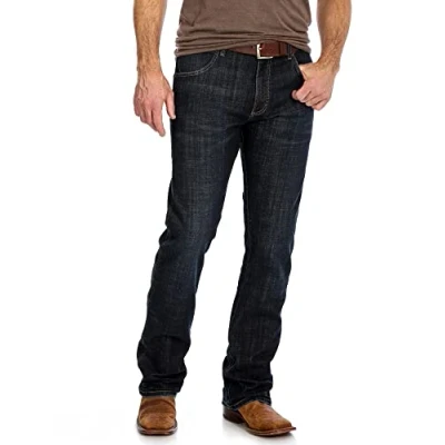 Abbildung von Wrangler Herren Retro Slim Fit Boot Cut Jeans, DAX, 36W / 34L