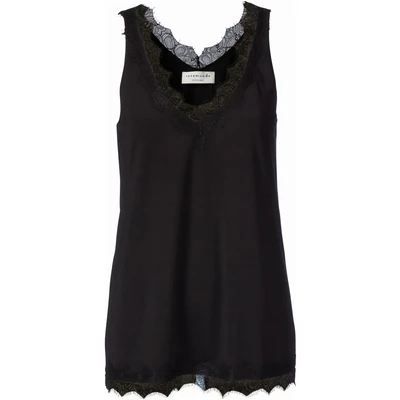Abbildung von rosemunde Unterziehshirt &quot;Billie Tank Top&quot;, mit wunderschönem Vintage Spitzenbesatz an V Ausschnitt und Saum