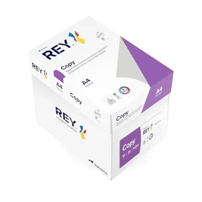 Abbildung von Rey Kopierpapier, A4, 80 g/m², Weiß, Pack of 5 x 500 Blatt