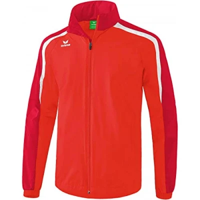 Abbildung von Erima Unisex Kinder Liga Line 2.0 Allwetterjacke, Rot/Dunkelrot/Weiß, 152 EU